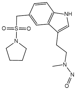 N-Nitroso Almotriptan EP Impurity A (Possibility 1)